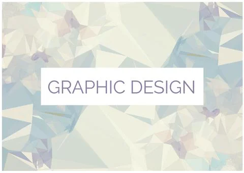 Graphic design text over 3d geometrical texture effect against white background Illustration