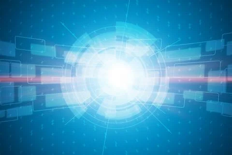 Graphic design for tv program or web template background abstract futuristic Foto stock