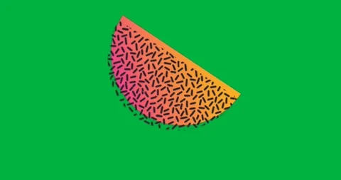 Graphic designer applying half-circle gradient on transparent background, adding Stock Footage 317594666