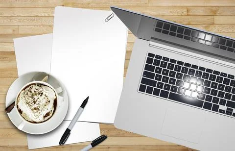Graphic Designer Desk Stock Photos