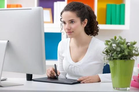 Graphic designer Stock Photos