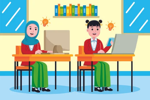 Graphic Designer Profession Stock Illustration