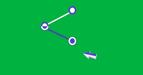 Graphic designer selecting node in transparent tech diagram, showing animated 스톡 동영상 317669530