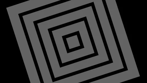 Graphic drawing in black and white with stroboscopic and hypnotic effect. Video stock 119008205