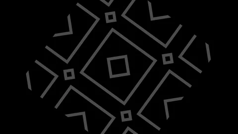 Graphic drawing in black and white with stroboscopic and hypnotic effect. Video stock 120941136