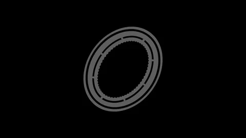 Graphic drawing in black and white with stroboscopic and hypnotic effect. Stock Footage 121404570