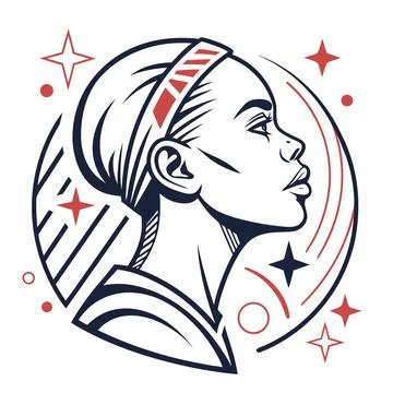 Graphic Dynamic Virtual Symbolic Stock Illustration