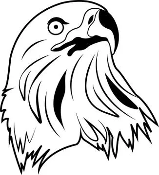 Graphic eagle Stock Illustration