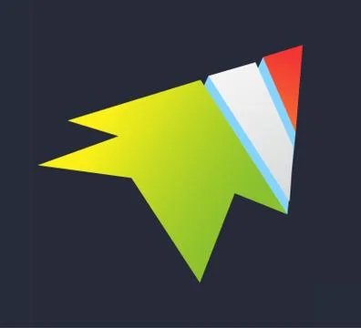 Graphic element arrow Stock Illustration