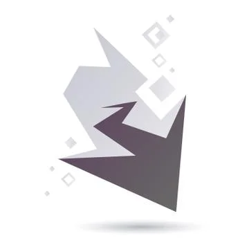 Graphic element arrow Stock Illustration