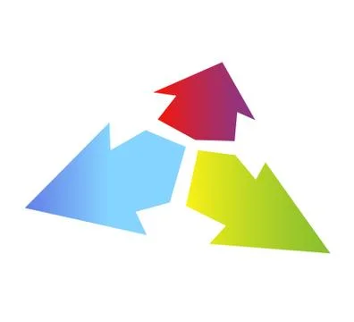 Graphic element arrow Stock Illustration