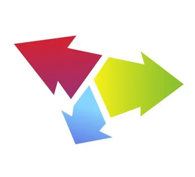 Graphic element arrow Stock Illustration