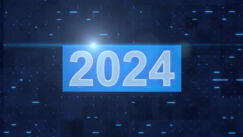 Graphic elements and 2024 Stock Footage 277386002