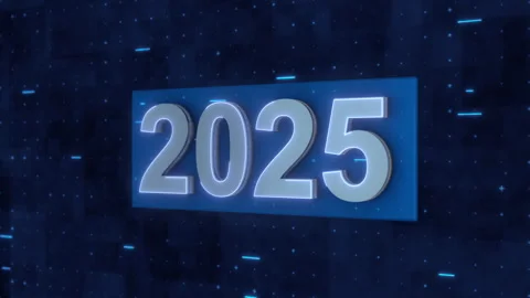 Graphic elements and 2025 Stock Footage 280109650