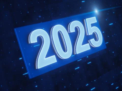 Graphic elements and 2025 Stock Illustration