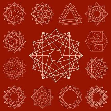 Graphic elements Collection of different graphic elements for design. Copy... 写真素材