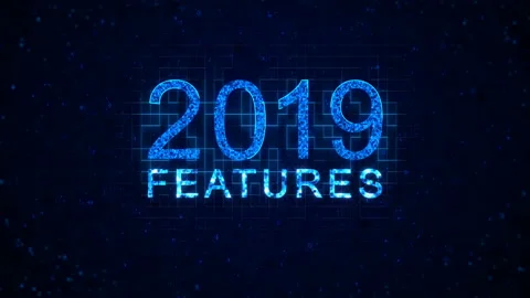 Graphic elements on a information technology background. Stock Footage 97934485