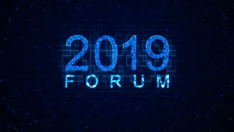 Graphic elements on a information technology background. Stock Footage 97935200