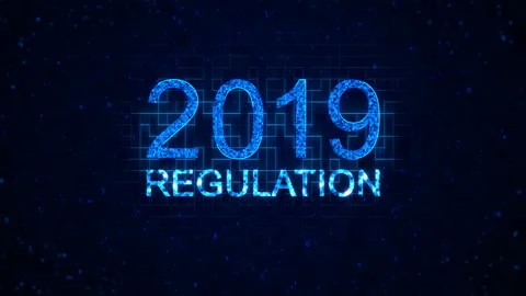 Graphic elements on a information technology background. Stock Footage 97935648