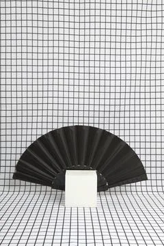 Graphic empty object display stand Stock Photos