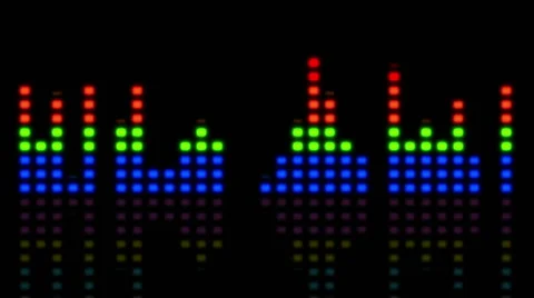 Graphic Equalizer 3 Video stock 5503929