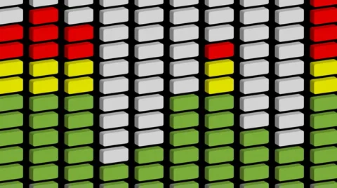 Graphic equalizer animated loopable Vídeos de archivo 997579