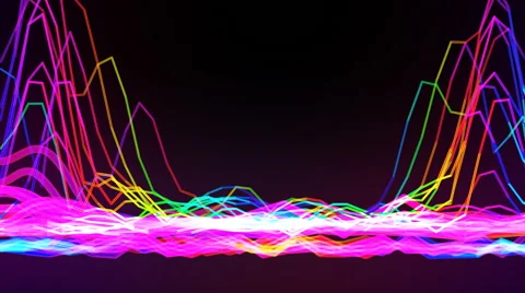 Graphic Equalizer Video stock 40895940