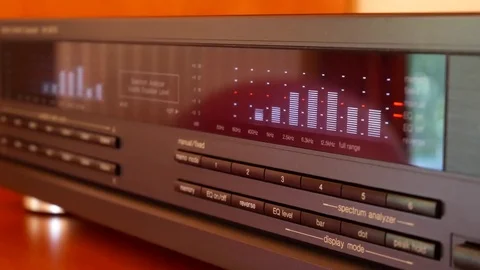 Graphic equalizer Stock Footage 80006937