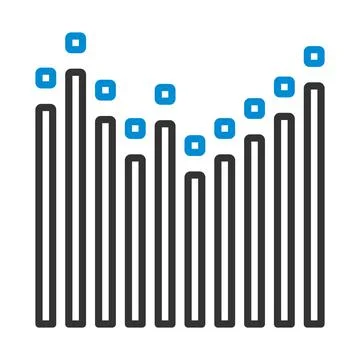 Graphic Equalizer Icon Stock Illustration