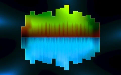 Graphic equalizer Stock-Illustration