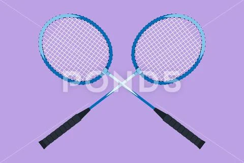 Badminton, Drawing, Racket, Sports, Shuttlecock, Badmintonracket, Ball, Net  transparent background PNG clipart | HiClipart