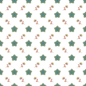 Graphic flower arabesque pattern vector illustration. mandala ornament. grey, Illustrazione stock