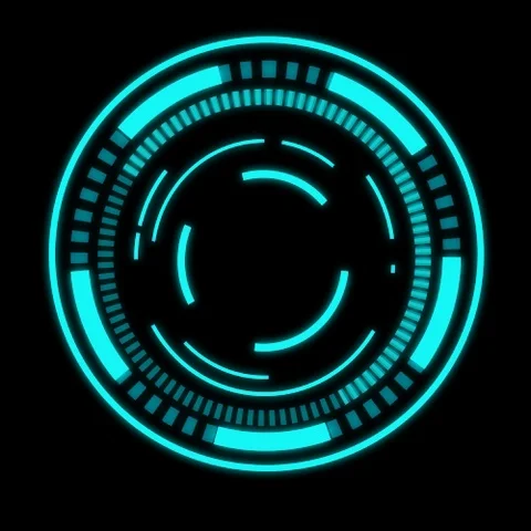 Graphic futuristic polygon digital technology computer network Stock-Footage 124973180