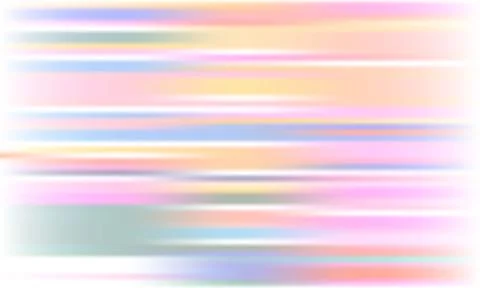 Graphic Gradient Mesh Blurred Stripes Background in Pink, Blue, Yellow, Green. 库存插图