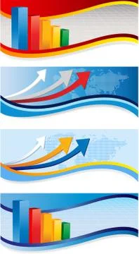 Graphic header Stock Illustration