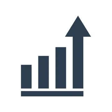 Graphic Icon on white background. Stock Illustration
