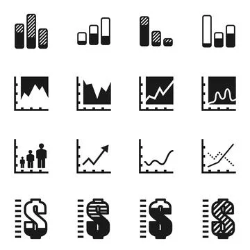 Graphic an icon5 Foto stock