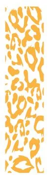 A graphic illustration featuring leopard print pattern with leopard spots, ro Stock Illustration