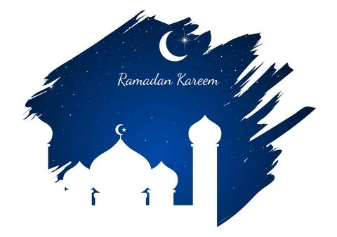 Graphic Illustration of a Mosque Stock Illustration