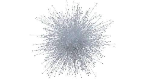 Graphic illustration of the system development. Abstract extension. Stock Footage 313471331