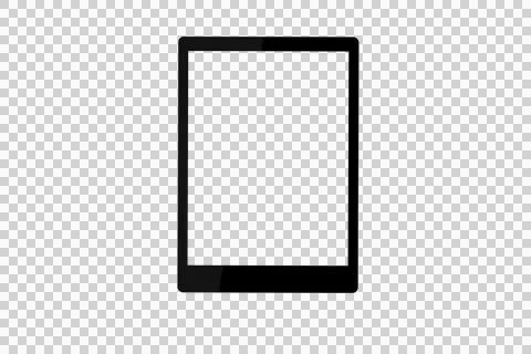 Graphic image of computer tablet Stock-Illustration