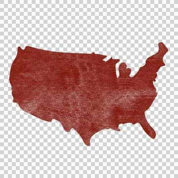 Graphic image of map Illustrazione stock