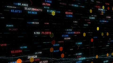 Graphic info Background Video stock 86891570