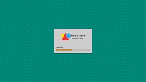 Graphic loading screen animation stock footage Stock Footage 346805949