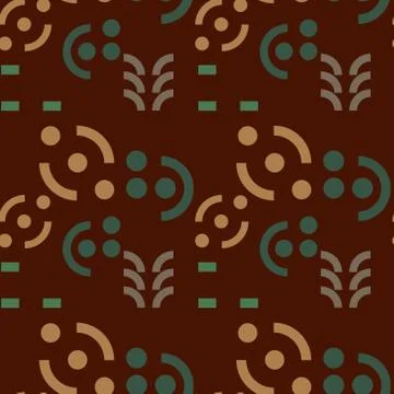 Graphic message seamless pattern Illustrazione stock