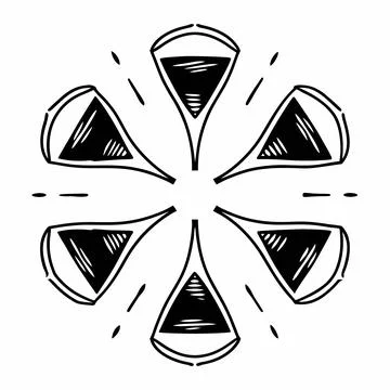 Graphic Modern Virtual Abstract 스톡 일러스트