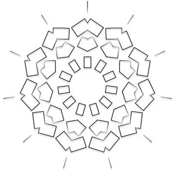 Graphic Multi Use ElementBackground Art Complex Gradient Soft Shape Clean A.. Stock Illustration