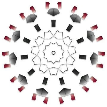 Graphic Multi Use ElementBackground Art Complex Gradient Soft Shape Clean A.. Stock Illustration