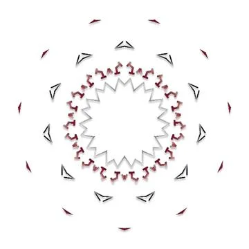 Graphic Multi Use Modern Abstract Circular Elements Background Clean Abstra.. Stock Illustration