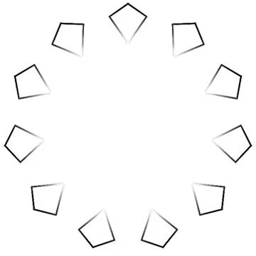 Graphic Multi Use Modern Abstract Circular Elements Background Clean Abstra.. Illustrazione stock